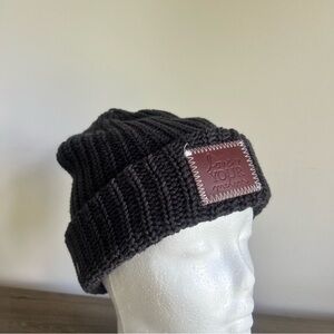 Love Your Melon Smoke Speckled Cuffed Beanie